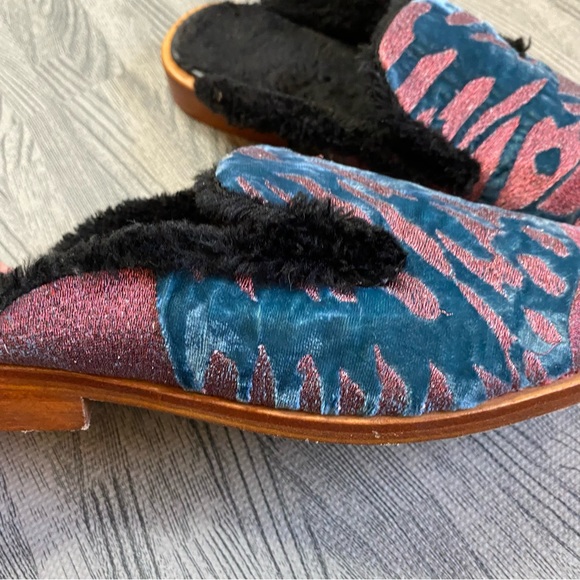 Free People Butterfly Effect Velvet Loafers - Picture 4 of 11